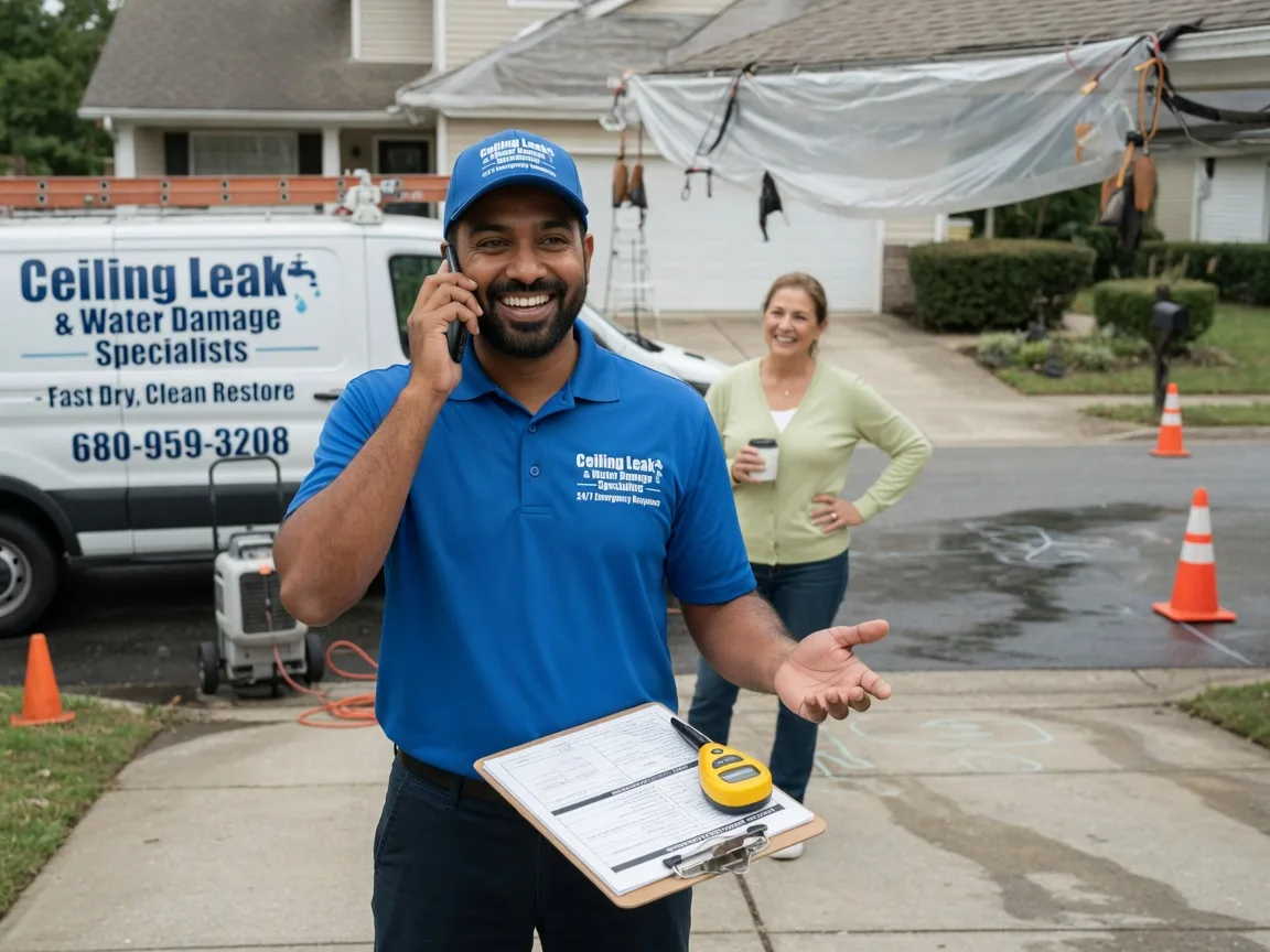 Ceiling Leak Cleanup Booneville, IA FAQs